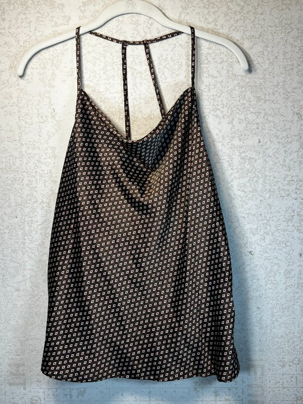 Pleione Women’s Camisole cowl neck Tank Top Multicolor, Size L